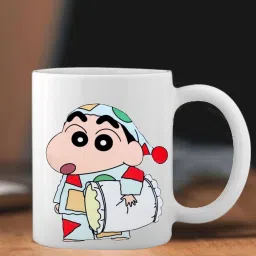 " Shinchan 2 "- Printed Glossy , Premium Quality Ceramic Coffee Mug-image-4