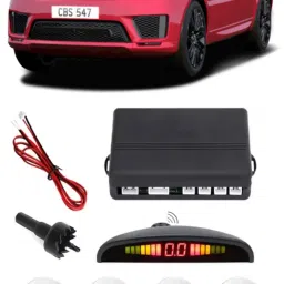 GS250 Silver Car Reverse Parking Sensor with LED Display 4 Sensor G250 Parking Sensor-image-4