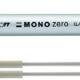 Mono Zero Silver Round Shape 2.5mm Eraser and Extra Refill Non-Toxic Eraser-picture-4