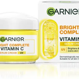 GARNIER Bright Complete Vitamin C Serum UV Cream, Sun Protection & Skin Brightening-image-2