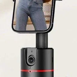 EVAAENTERPRISES P02 Gimbal Selfie Stick with A.I. Auto Face Tracker 2 Axis Gimbal for Mobile, Camera image 5