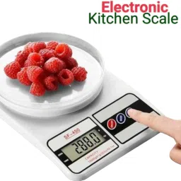 SriSri White 10Kg Portable Mini Scale With Digital LED Display Battery Operatored Weighing Scale-picture-40