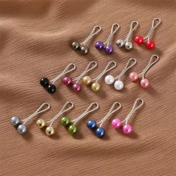 Sherly fashion New 12pc set of Lovely Diamante Hijab Pin Clips Brooches Scarf Shawl Pins Brooch-image-8