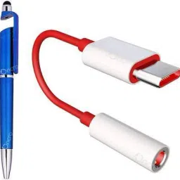 SANNO WORLD Multicolor White Pen Combo with Compatible Type C to 3.5 mm Jack Audio Connector Phone Converter-image-38