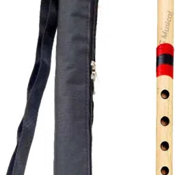 C# Natural 7 Hole Bamboo Flute Size 19 Inch With Flute Bag Bamboo Flute-28