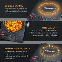 prestige 2000 W Induction Cooktop Touch Panel image 5
