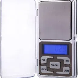 shivfashionPocket 0.1gm to 200gm Jewellary Weighing Scale Weighing Scale (Silver) Balance Scale-14