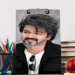 Thala Vijay Digital reprint examination pad school collage Size 14x10 inch-picture-10