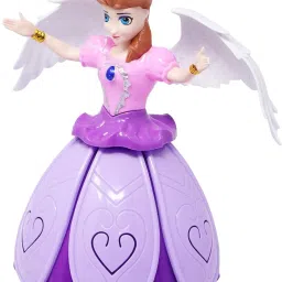 Angel Girl Dancing Doll with 360 Degree Rotating Princess for kids-12