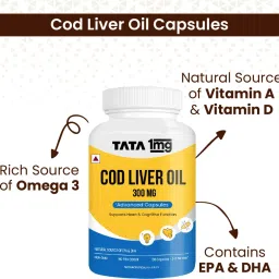 tata 1mg Cod liver Oil Capsule Help Reduce Joint Pain And Maintain The Immune System image 5