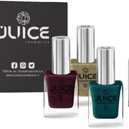 | 3 NAIL POLISH COMBO 12 (BERRY SHIMMER-D02/MAGIC CRYSTAL-D08/AQUAMARINE CRYSTAL-D10) & 1 NAIL POLISH REMOVER-image-30