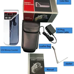 ELCONS V36 LED Display Mini Portable Handy Use Battery/Plug Note Counting Machine image 2