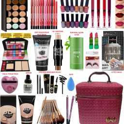 makeup box with makeup kit set of 70 Best quality products-17