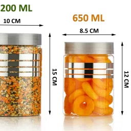 norvium Plastic Grocery Container- 2000 ml, 1200 ml, 650 ml, 350 ml, 250 ml image 3