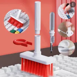 JIG'sMART 5 in 1 Dust Remover Soft Brush Computer keyboard Cleaning Tools Kit Corner Gap for Computers, Laptops, Mobiles image 2
