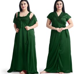 Women Nighty with Robe-image-23