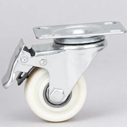 PU Swivel Caster Wheels 360 Degree Top Plate, 2-inch - Pack of 4 Braking and Locking Furniture Caster-image-35