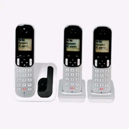 3 LINE WIRELESS INTERCOM Cordless Landline Phone-picture-6