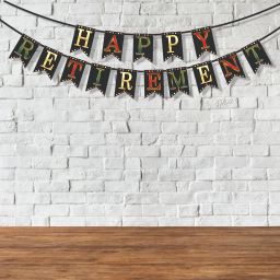 Happy Retirement Banner, Retirement Party Decorations Items( Happy Retirement) Banner-image-89