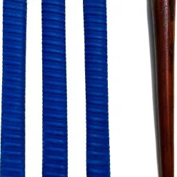 Sports cricket bat handle gripper cone and 3 bat handle grips blue color Cricket Guard Combo-image-10