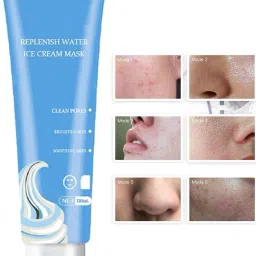 PP-1425 Salicylic Acid Deep Cleansing Mask Ice Cream Face Shaping Mask-image-30