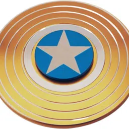 Captain America Shield Fidget Spinner Ultra Speed Metal Wind Spinner Toy-16