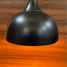 Ceiling Pendant Light Fixture, Industrial Style, Black Finish Pendants Ceiling Lamp-image-89