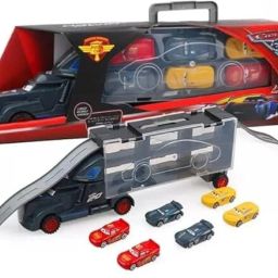 Transport Trucks For Kids - 7-In-1 Big Unbreakable Carrier Transport Truck-42