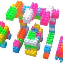 pulsbery 200 Pcs Building Blocks (Set of 1),Creative Learning Educational Toy for Kids image 5