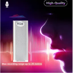 lookcam Voice Recorder 8GB Professional Sound Recorder Digital Audio Mini Dictaphone 8 GB Voice Recorder-image-51