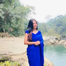 Solid/Plain Bollywood Georgette Saree-image-3