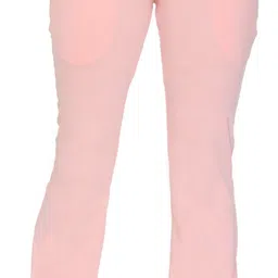 plush Women Solid Pink Track Pants-picture-13