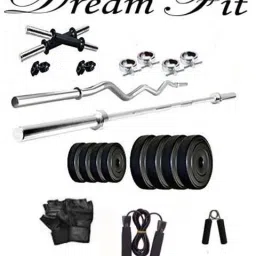40 kg 40 Kg PVC Plates Home Gym Combo With Accessories Home Gym Combo-18