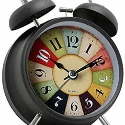 Analog Black Clock-10