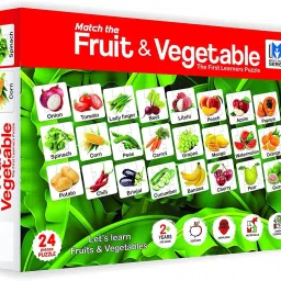 ducational Jigsaw Puzzle Range for Kids (Match The Fruit & Vegetable)-picture-21