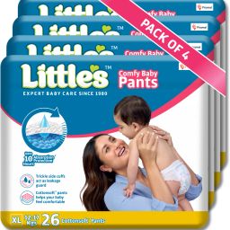 Comfy Baby Pants, Standard, XL, 26 Count With 10 Hours Absorption Protection - XL-14