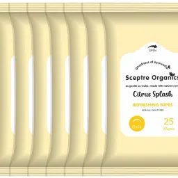 Citrus Splash Skin Wipes |skin care refereshing facial wipes-image-69