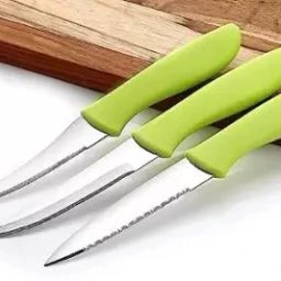 EBBSTONE 3 PCS Stainless Steel Kitchen Knife Set for Vegetable Knife Knife-14