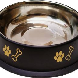 Round Stainless Steel Pet Bowl-17