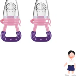 SST Sales Baby Food And Fruit Nibbler & Pacifier Teether BPA Free Nibbler TH276 Feeder-1