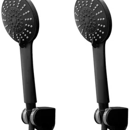 Parryware hand shower 3 - Modes, Bathroom clean black with Hose & clutch set of 2 pic 212 shower-picture-23