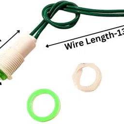 esptronics 6 Pc Light Indicator Led Bulb green Analog Voltage Tester image 3