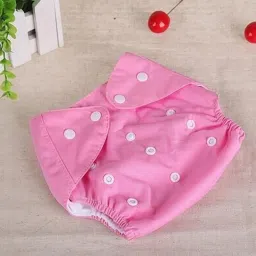 100% Cloth Diapers for Babies (3Months - 3 Years) Reusable Washable Snap Buttons-image-98