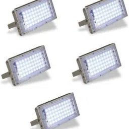50 WATT WHITE FLOOD LIGHT PACK 5 Gate Light Outdoor Lamp-image-55