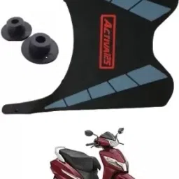 Foot Mat Two wheeler Mat Scooty Mat Honda Activa 125 Two Wheeler Mat-image-22