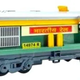 Locomotive Engine Pull Back Toy Vehicle Miniature Indian Railway Model for Kids-34