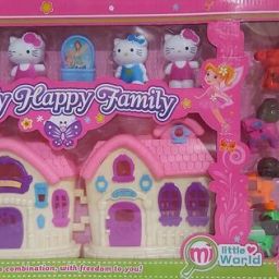 My Happy Family Doll House For Kids Fun-35