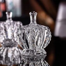 Lid Small Mason Candy Cookie Coffee Tea Seeds Nuts Spice Glass Cocktail Glass-image-3