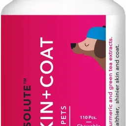 Drools Absolute Skin Coat For Pet 110 Tabs Chicken 0.4 kg Dry Young Dog Food-24