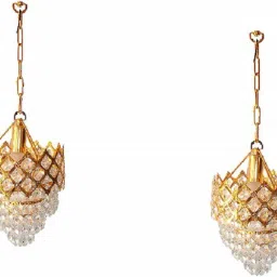 Designer Small Golden Chandlier ceiling lamp Chandelier Ceiling Lamp-image-42
